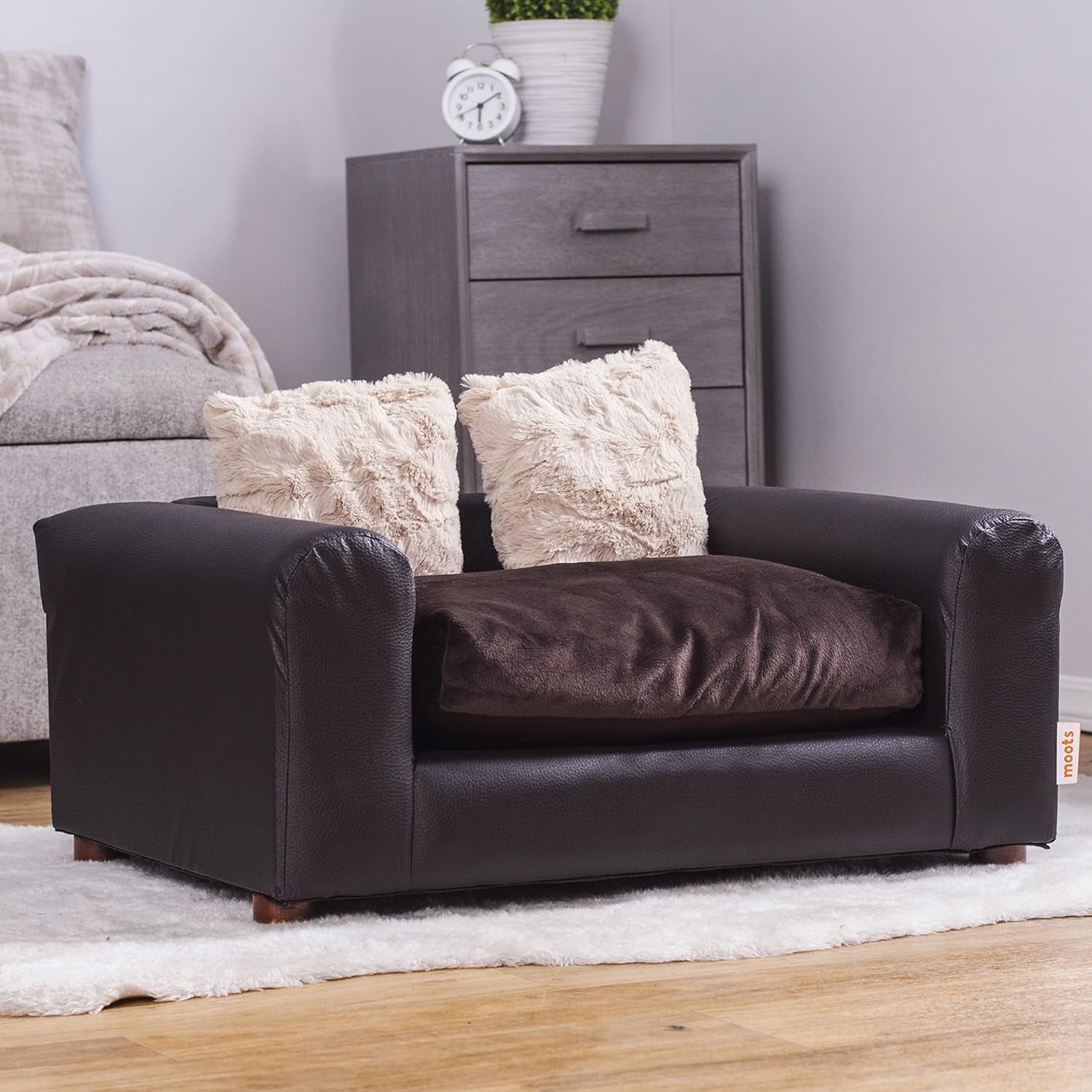 Premium Leatherette Pet Sofa