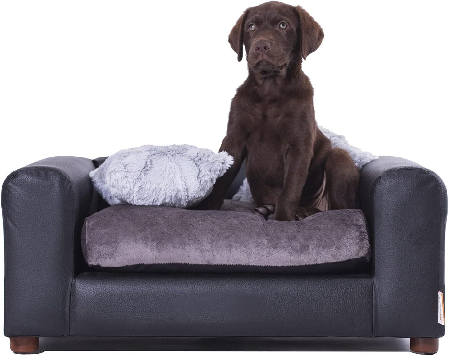 Premium Leatherette Pet Sofa