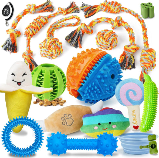 23 Pack Toys for Teething and Training