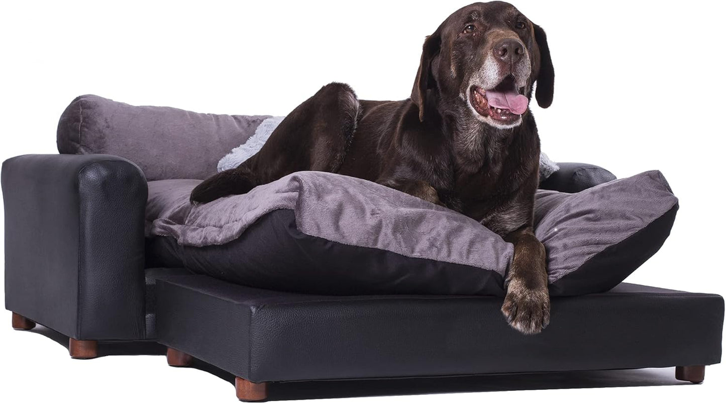 Premium Leatherette Pet Sofa