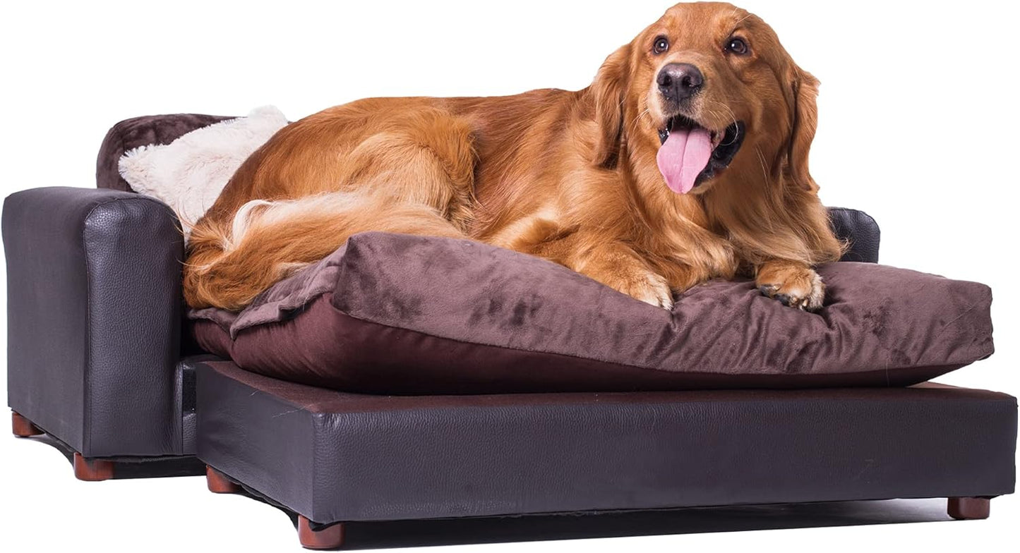 Premium Leatherette Pet Sofa