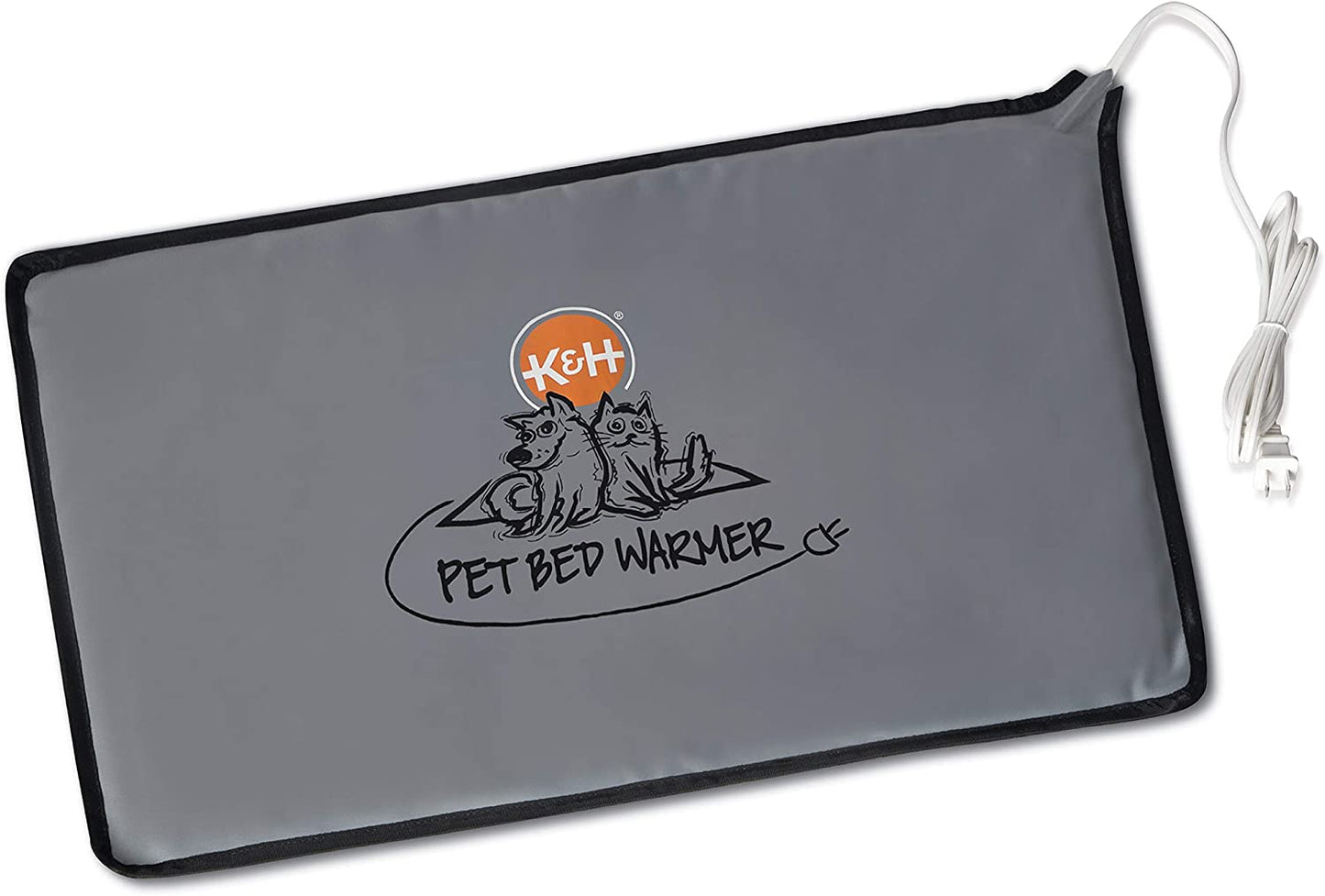 Pet Bed Warmer, Turn Any Cat or Dog Bed into a Heated Cat or Dog Bed, Waterproof Heated Pad to Insert inside Indoor Cat and Dog Beds - Gray Small, 100538772